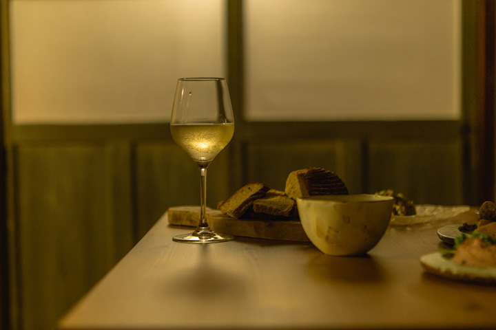 ワインと愉しむご夕食